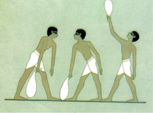 Mural from the tomb of Beni Hasan