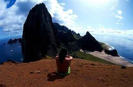 Vista da Ilha Trindade